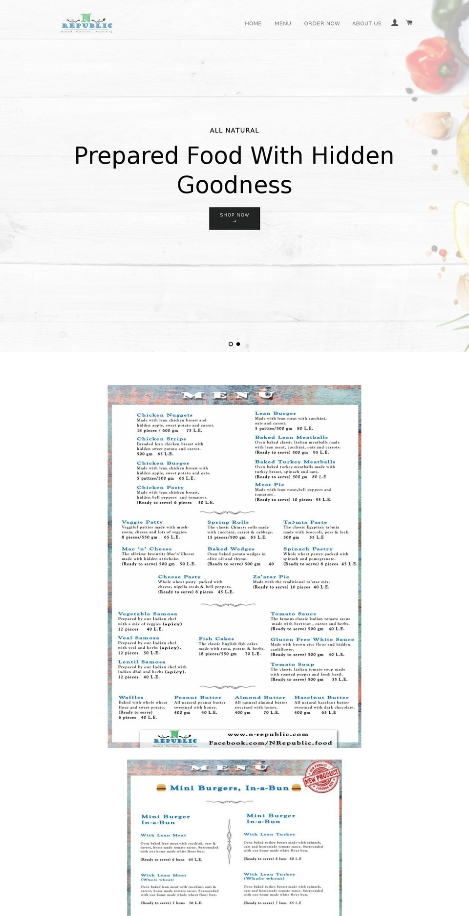 n-republic.com shopify website screenshot