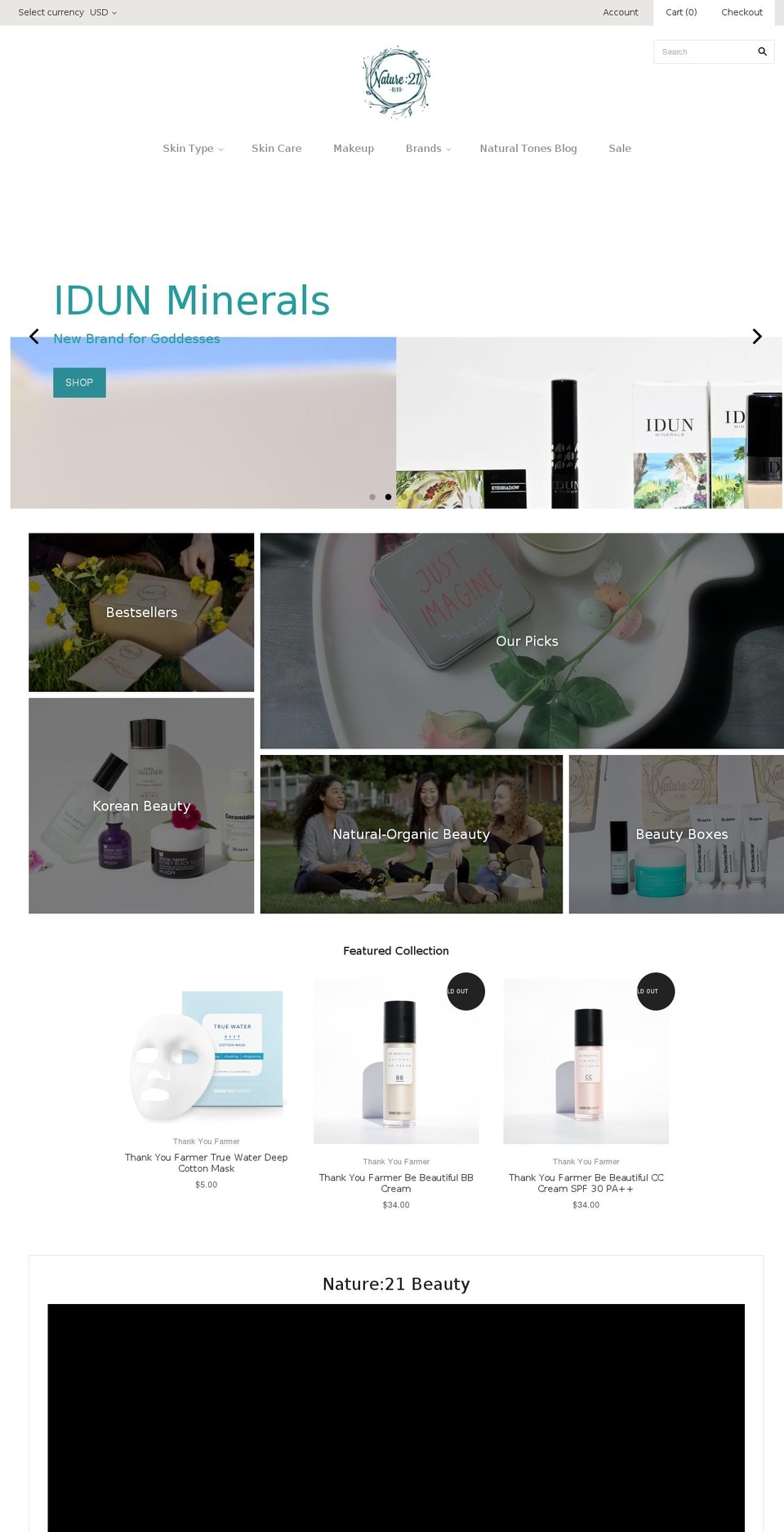 n21blvd.com — Shopify storefront screenshot