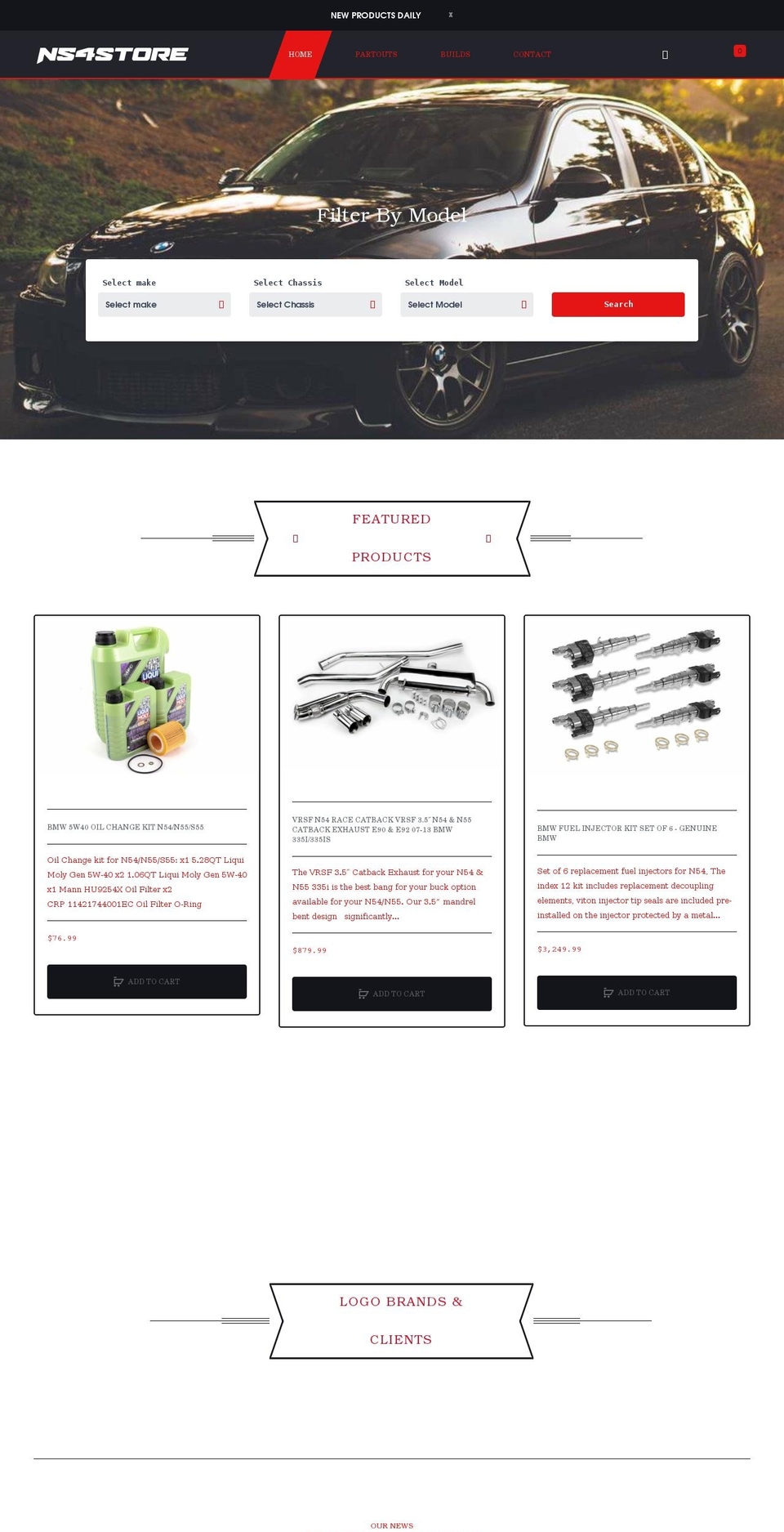 Aero-v--shopify Shopify theme site example n54store.com