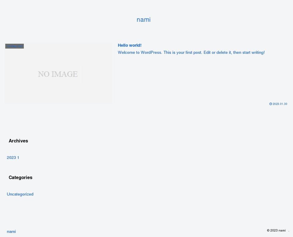 naaami.com — Shopify storefront screenshot