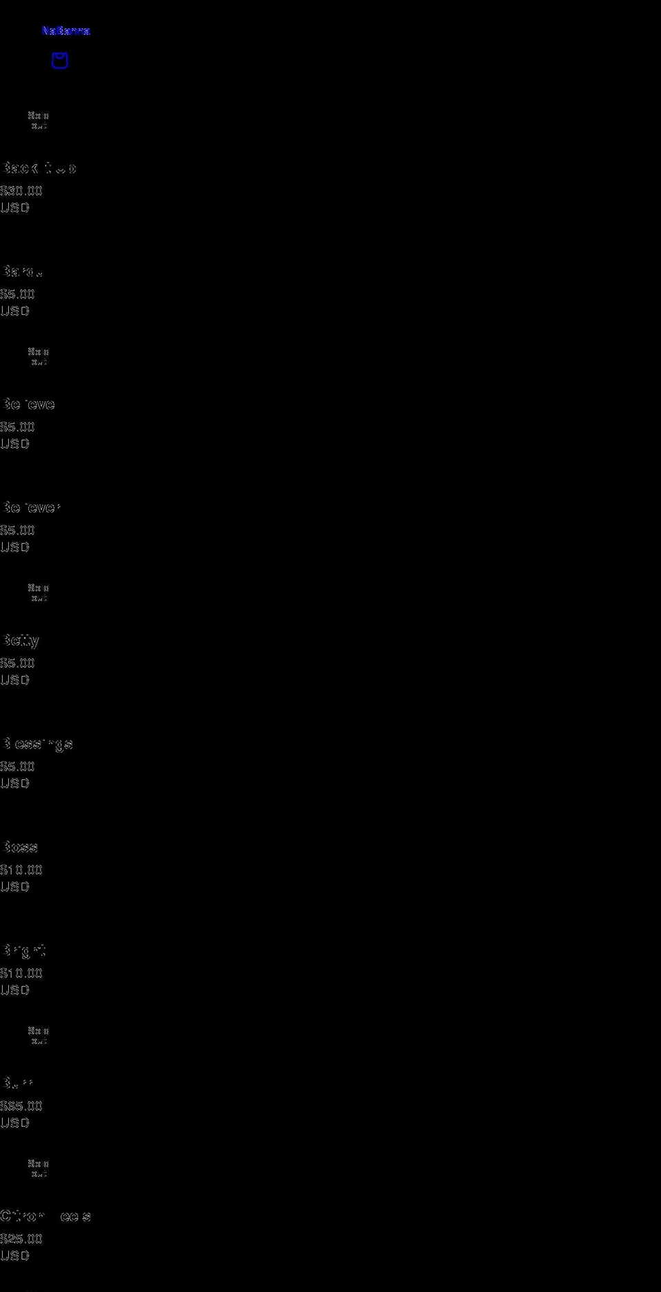 nabannatouch.com shopify website screenshot