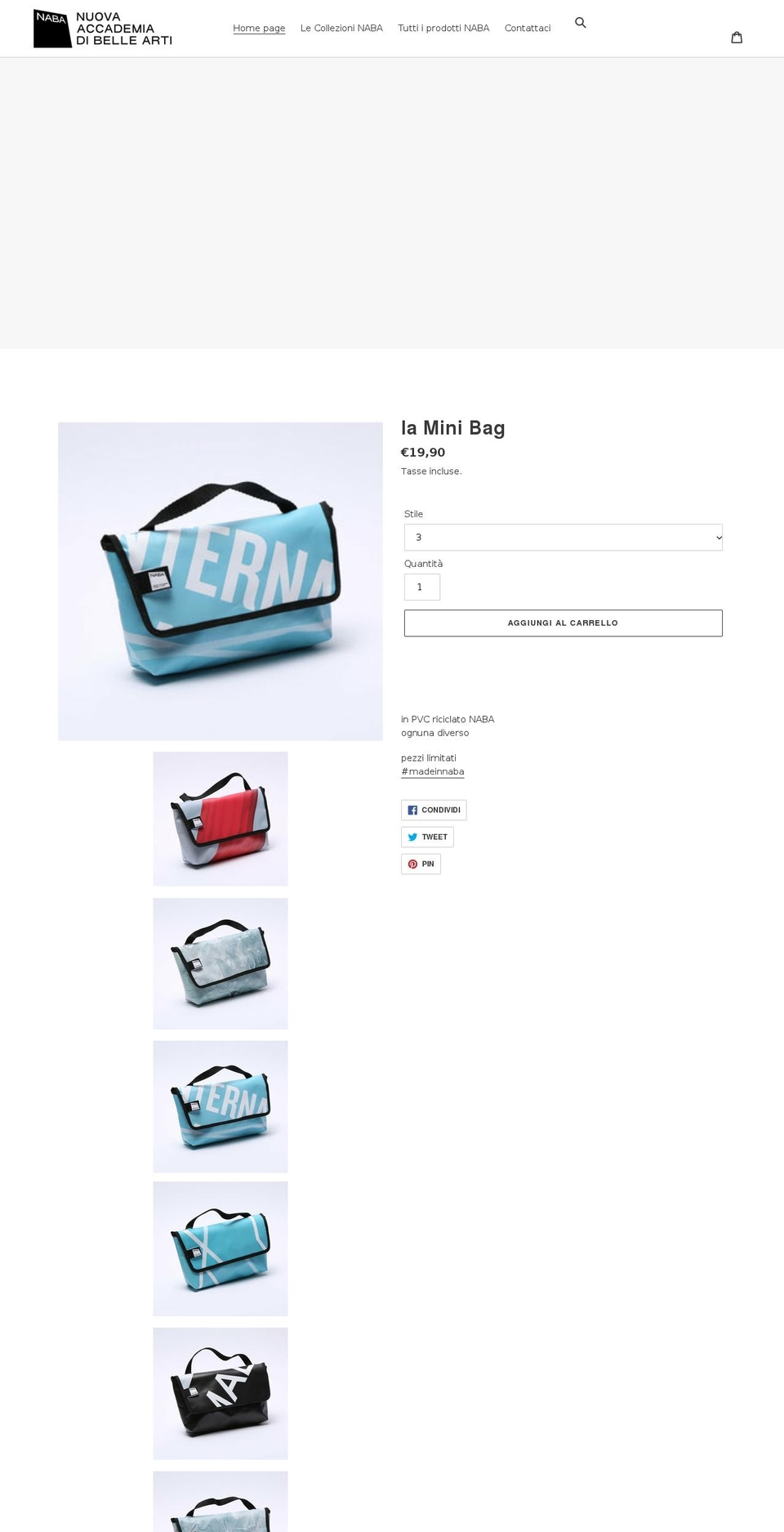 nabashopping.com shopify website screenshot