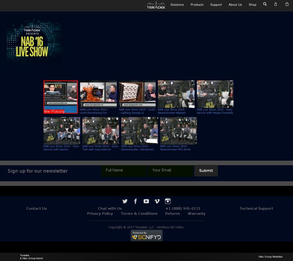 nabliveshow.com shopify website screenshot