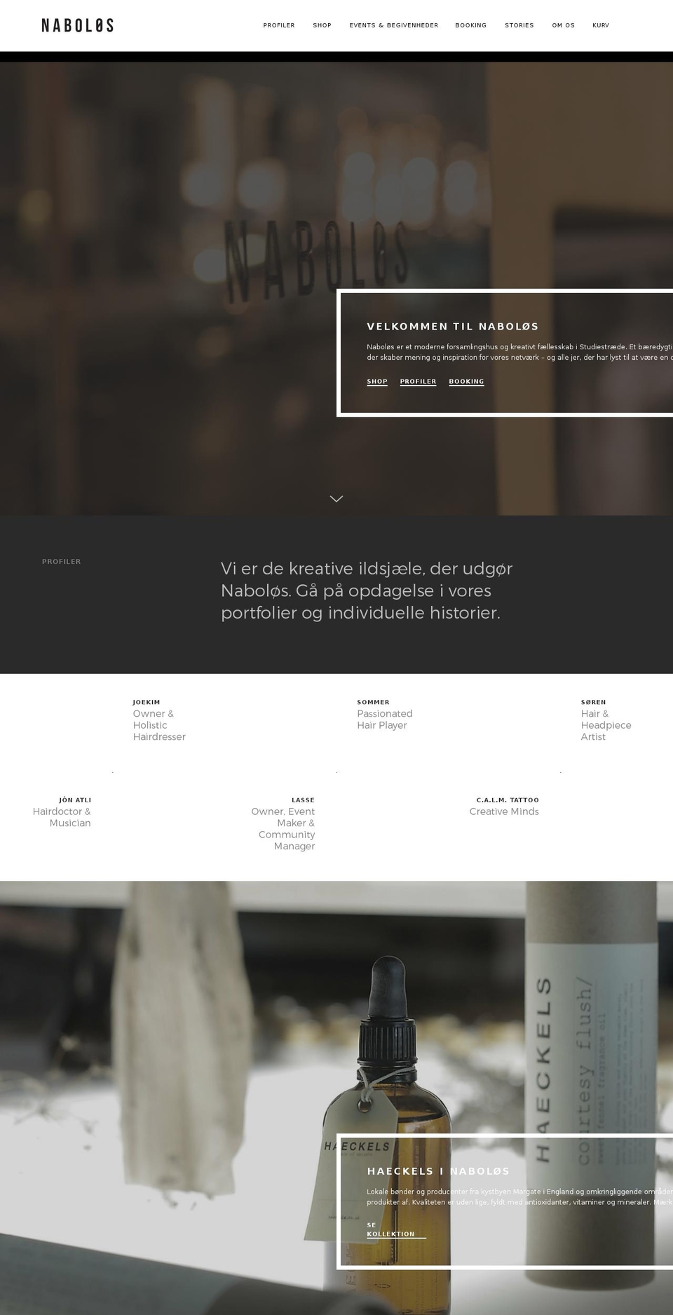 naboloose.com shopify website screenshot