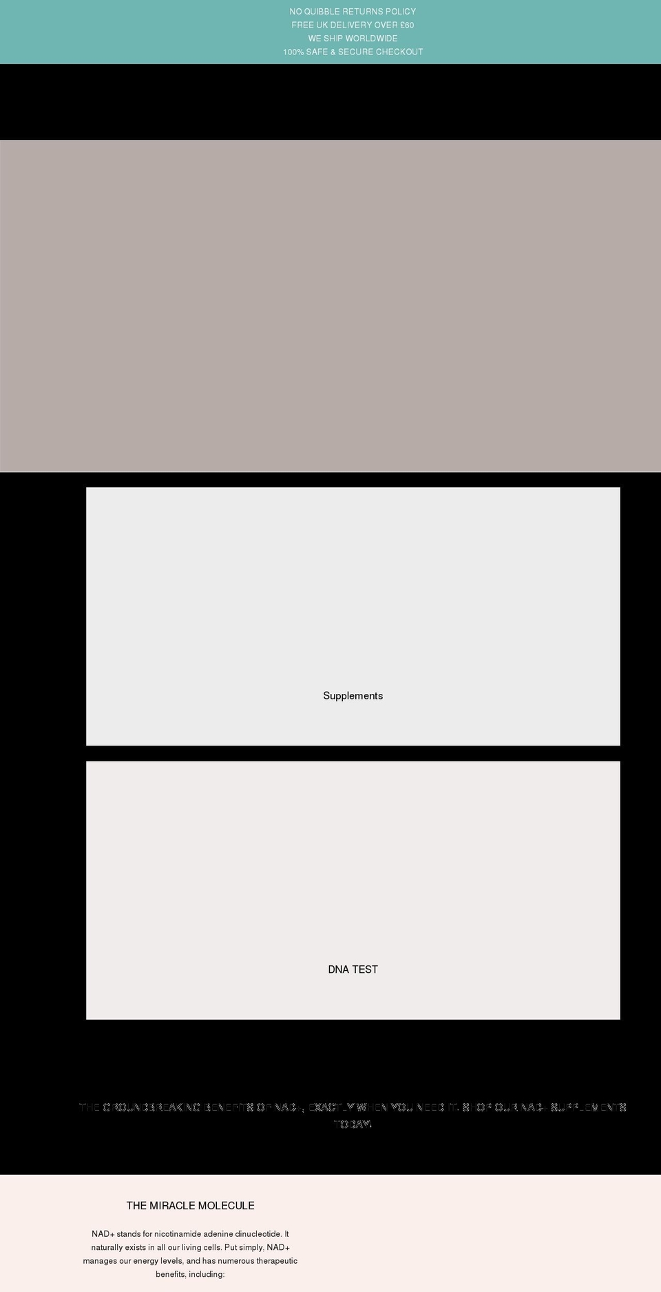 naddirect.com shopify website screenshot