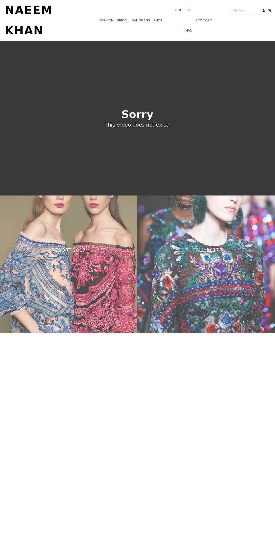 naeemkhan.com shopify website screenshot