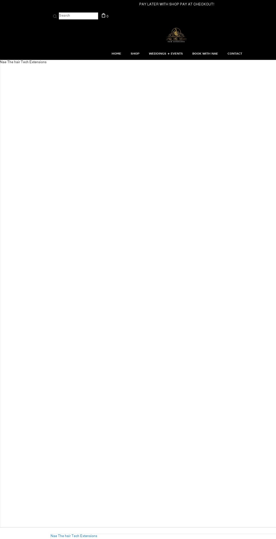 naethehairtech.com shopify website screenshot