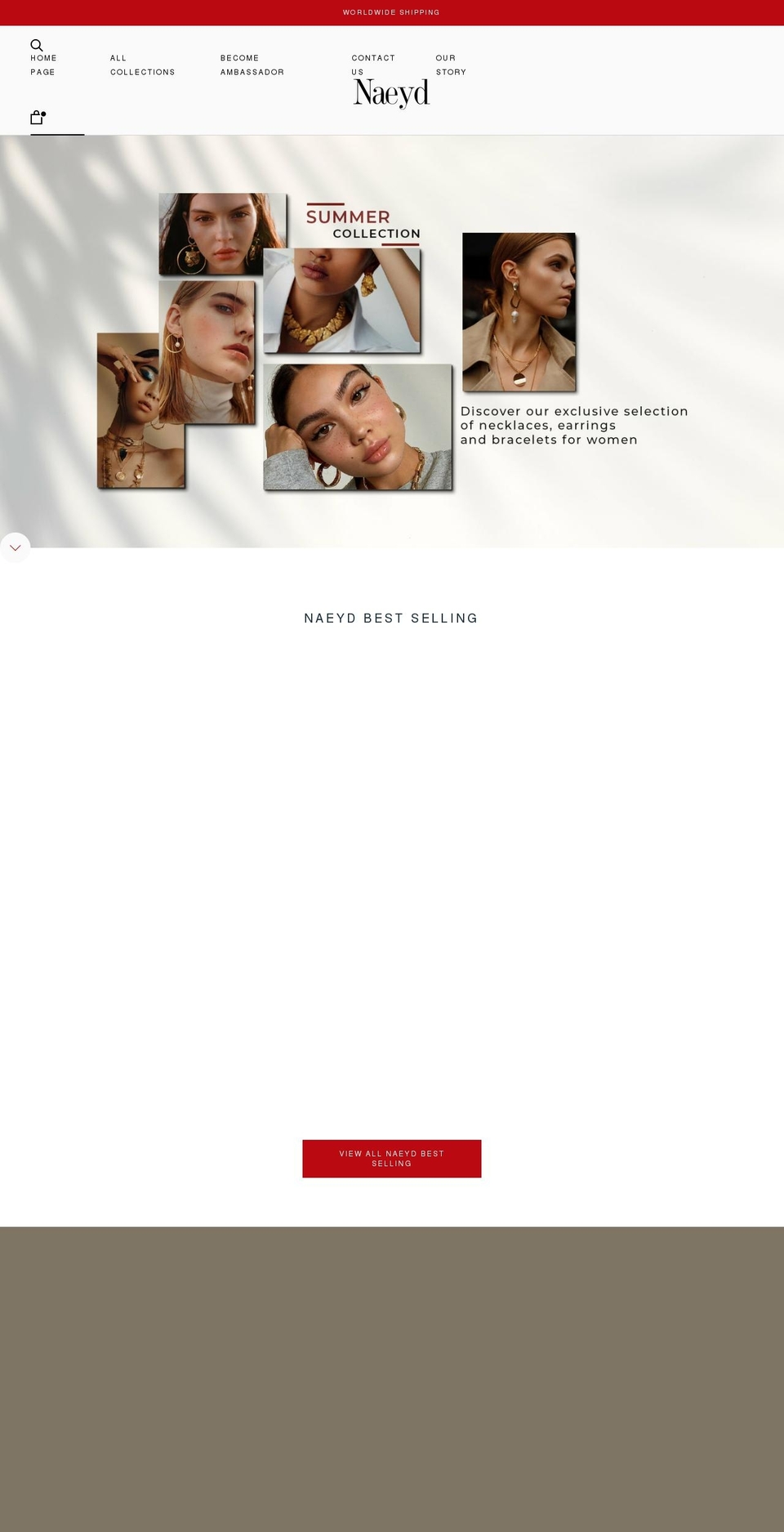 naeyd.com shopify website screenshot