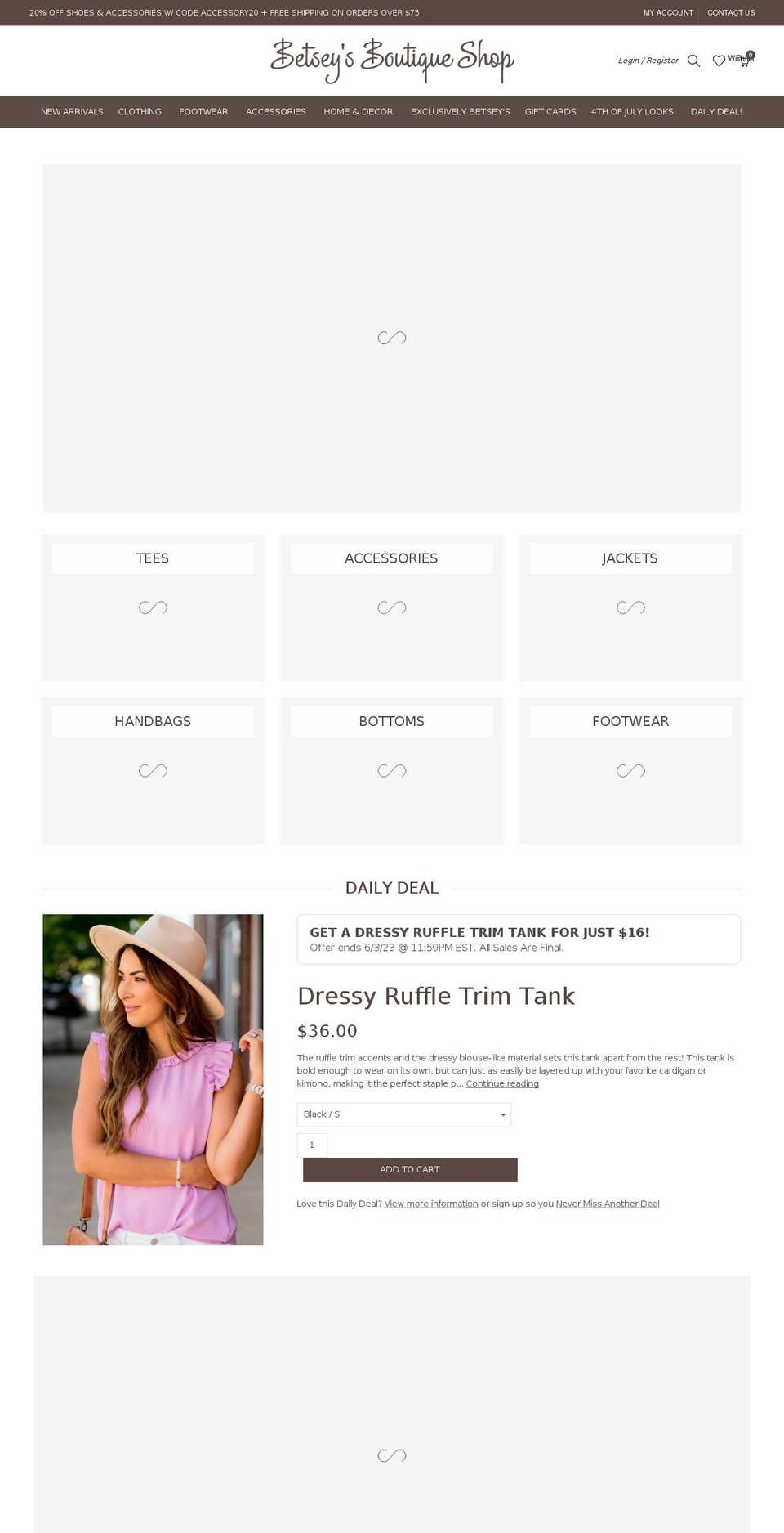 nags.top shopify website screenshot