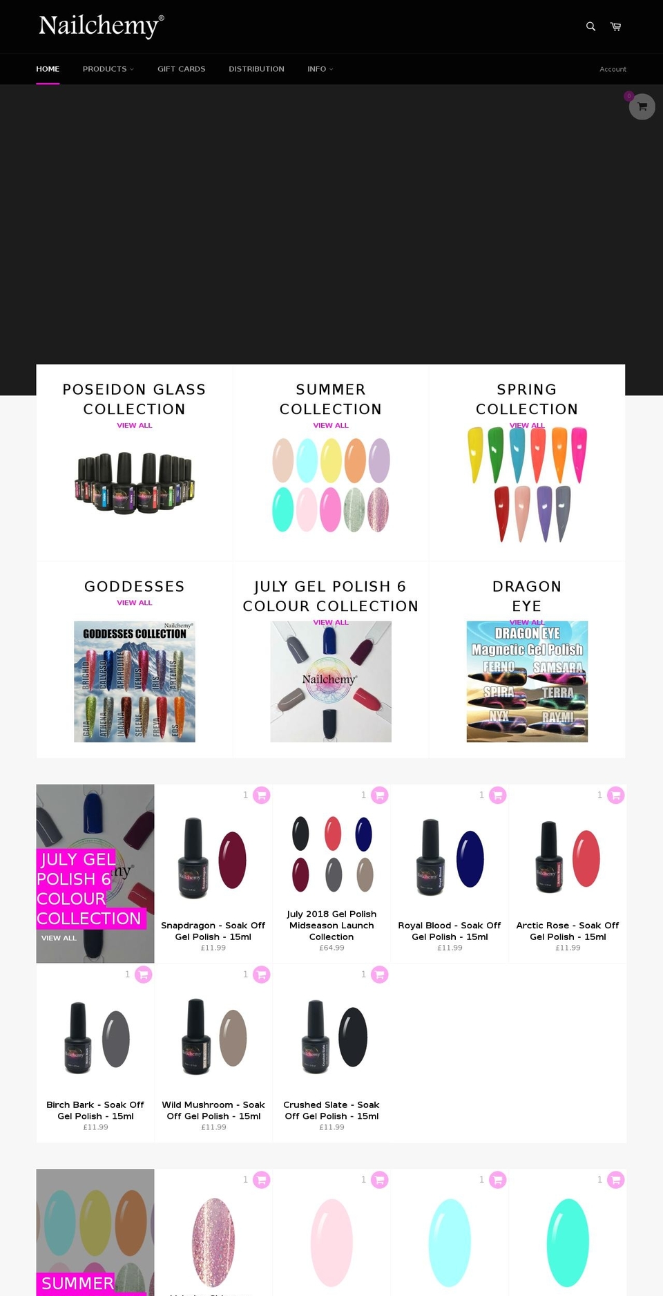 nailchemy.co.uk shopify website screenshot