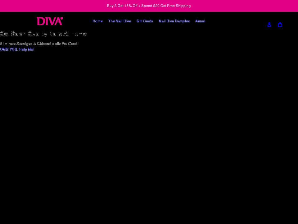naildiva.ca shopify website screenshot