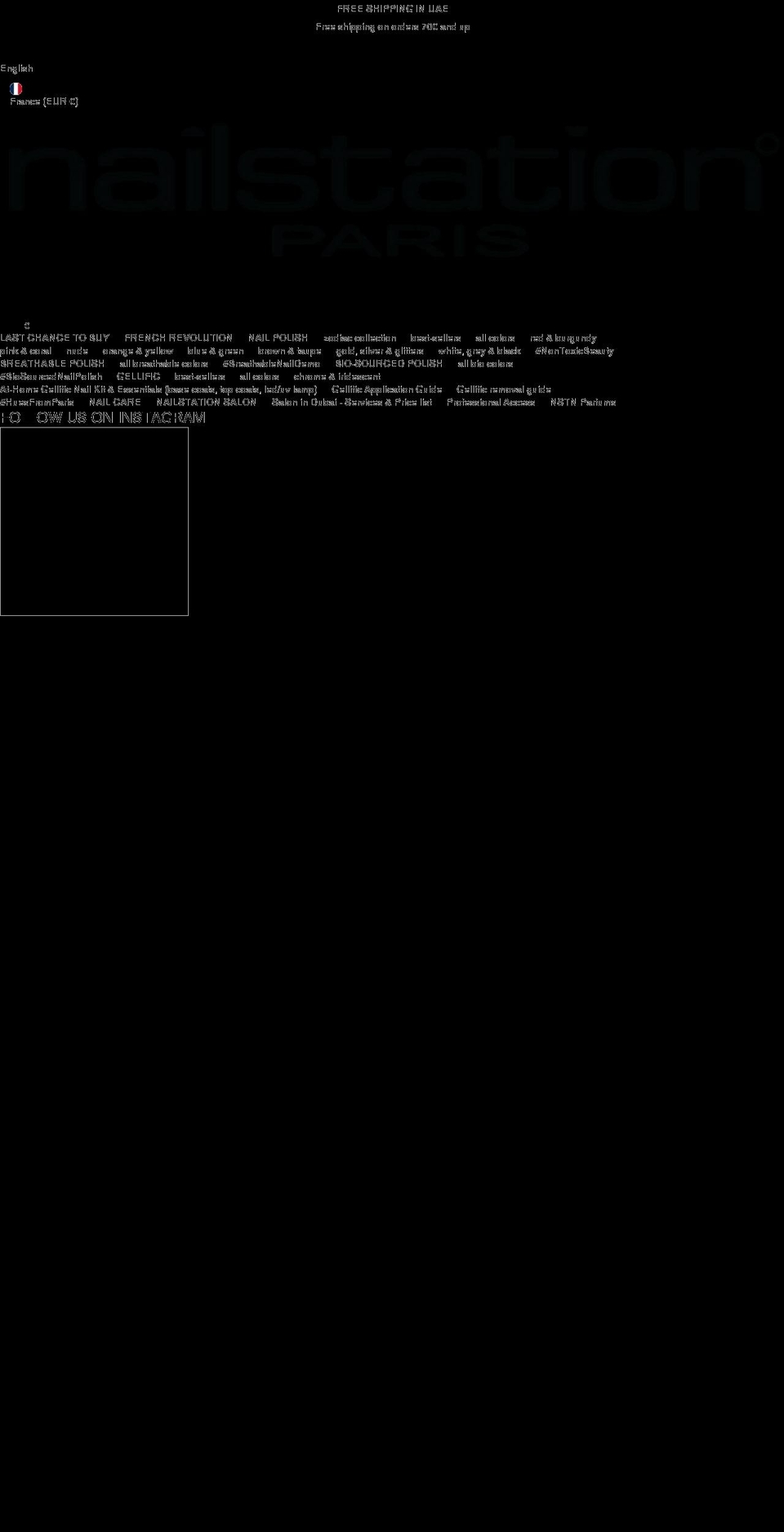 nailstation-boutique.com shopify website screenshot