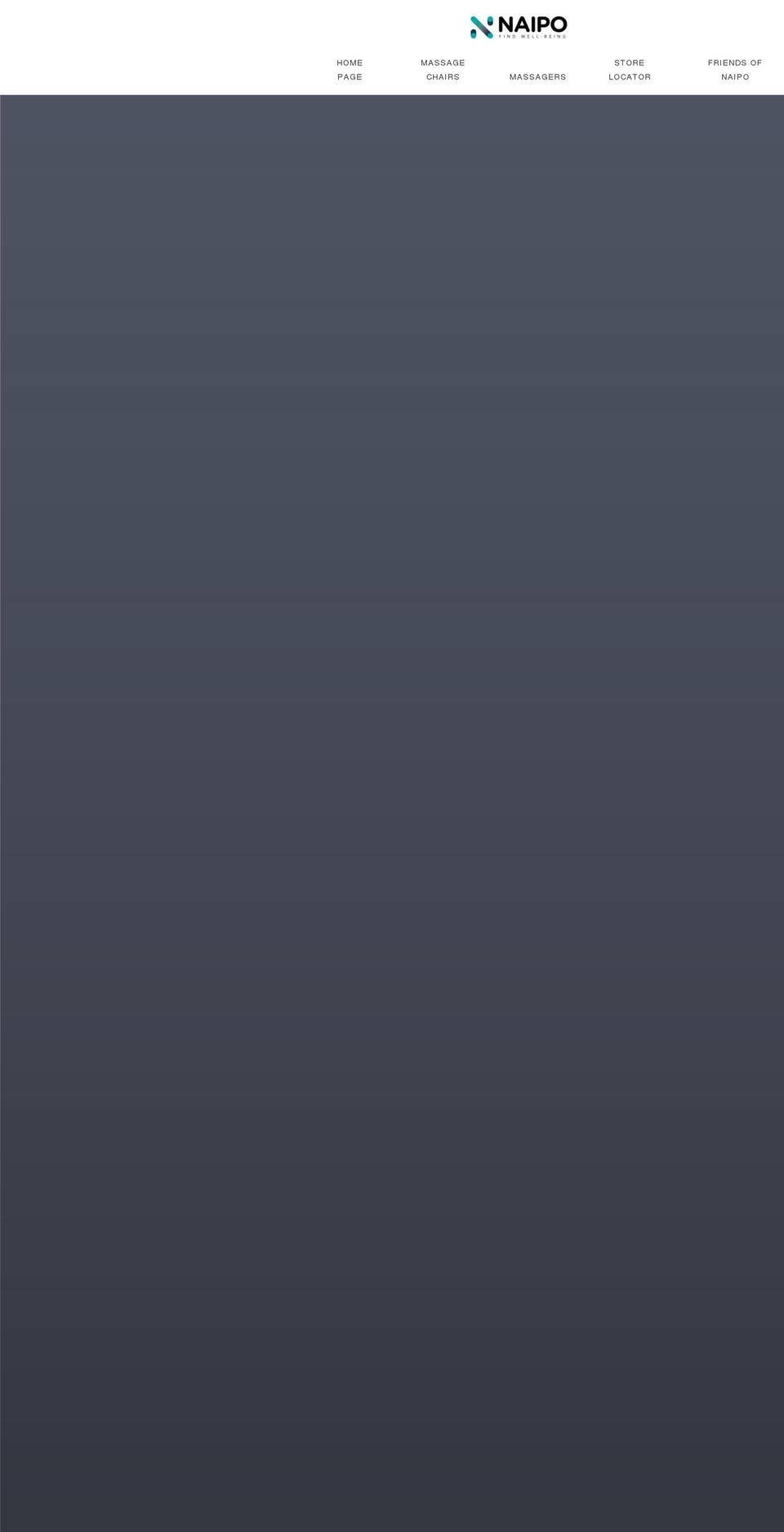 naipo.co.uk shopify website screenshot