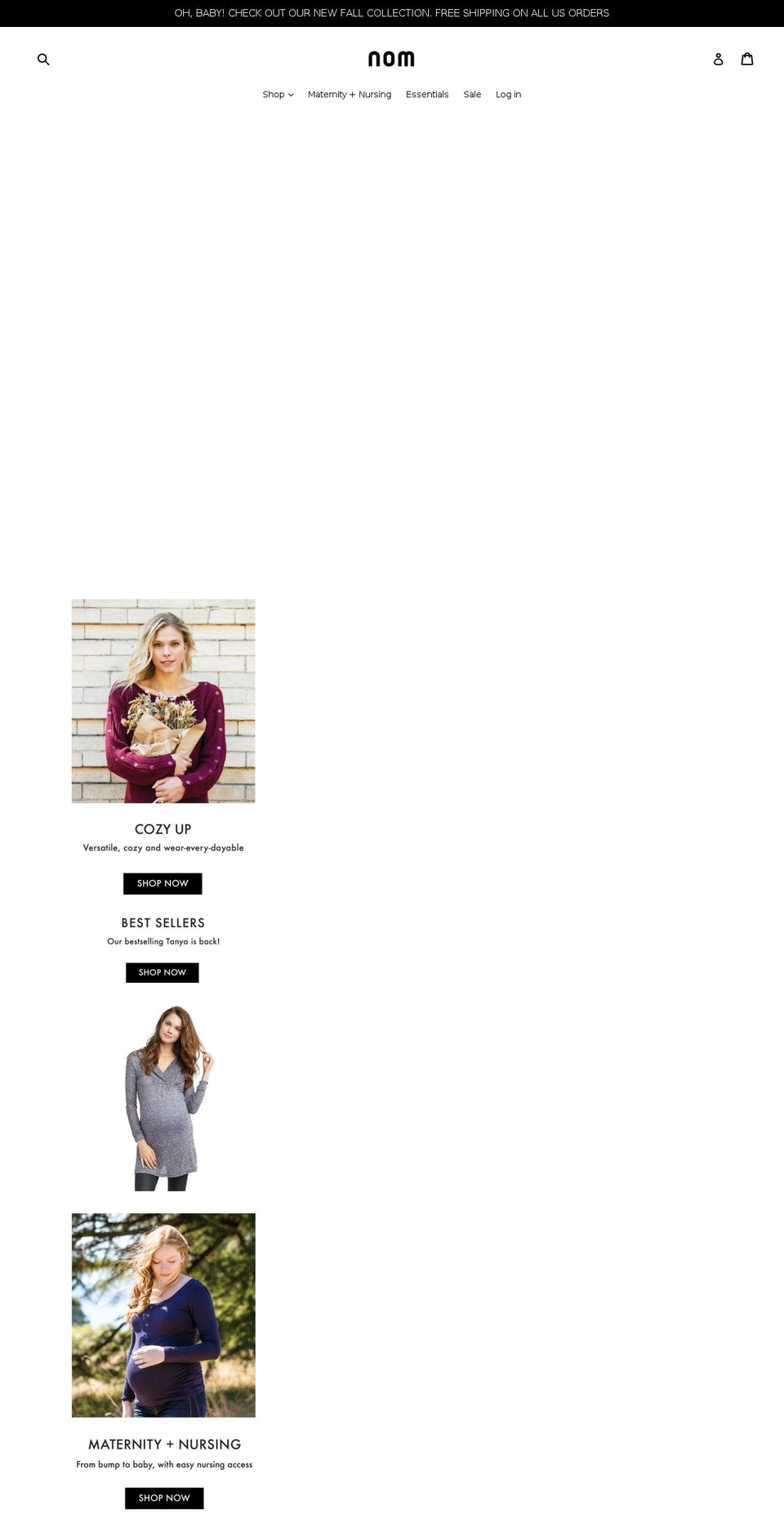 naissancematernity.com — Shopify storefront screenshot