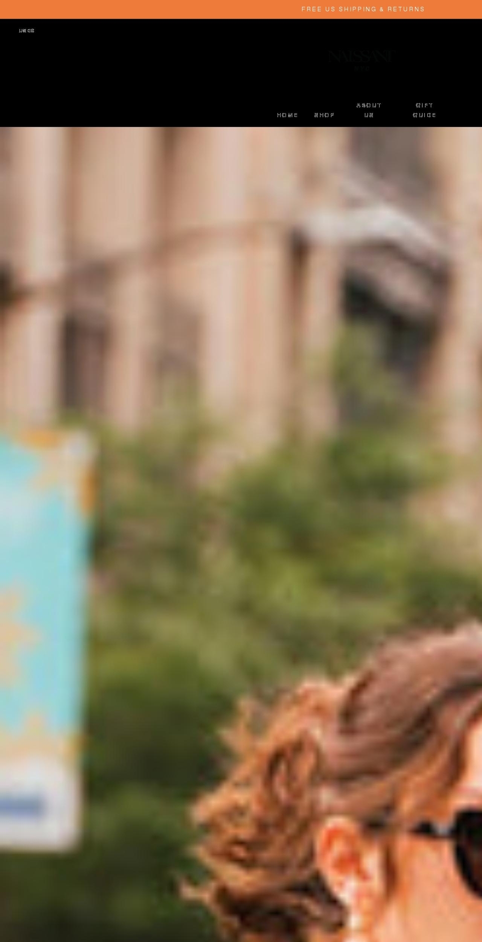 naissant-nyc.com shopify website screenshot