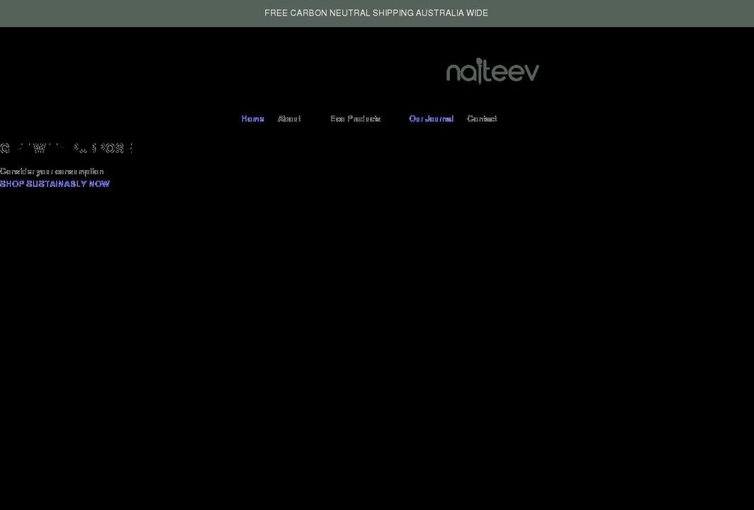 naiteev.com shopify website screenshot