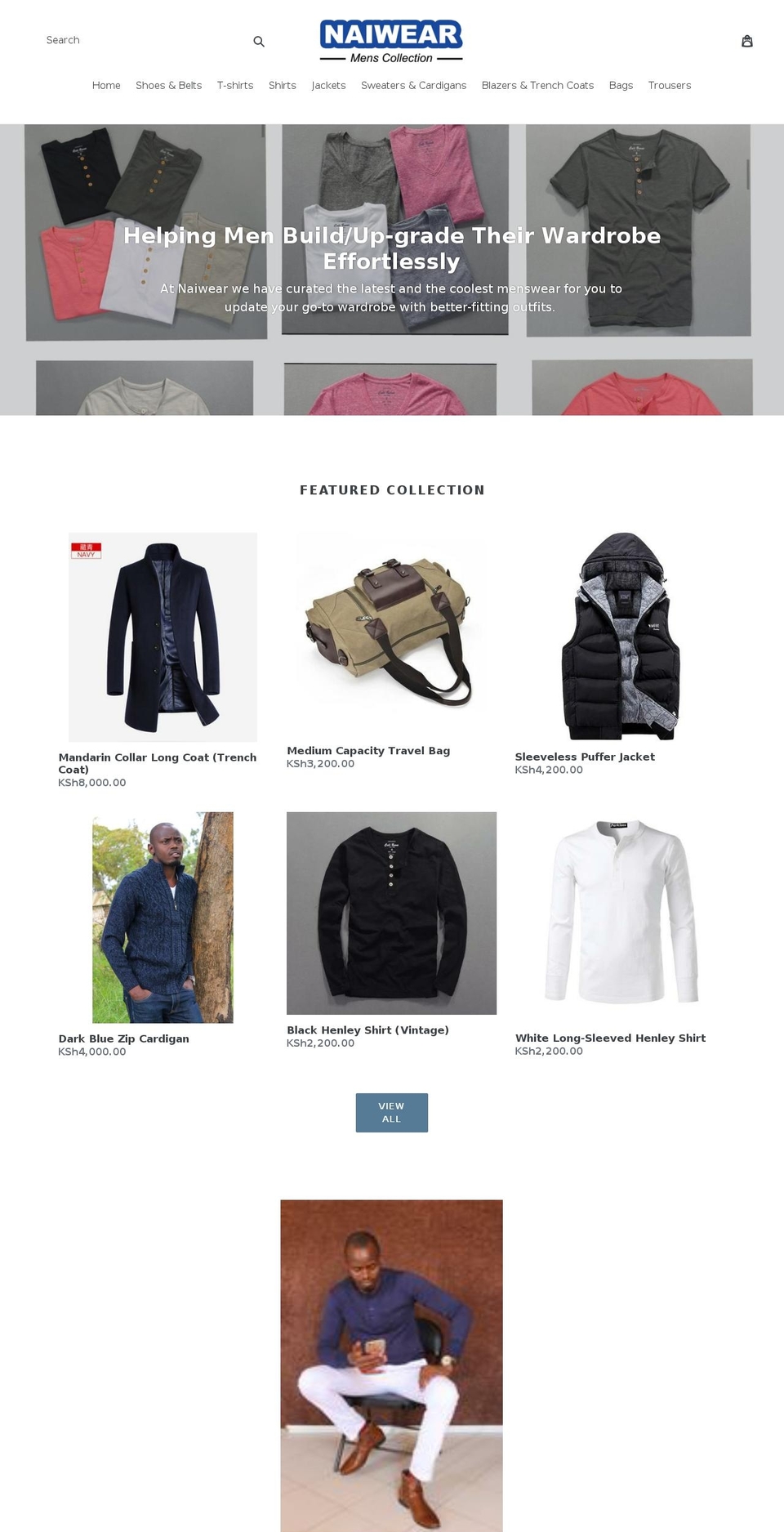 naiwear.com shopify website screenshot
