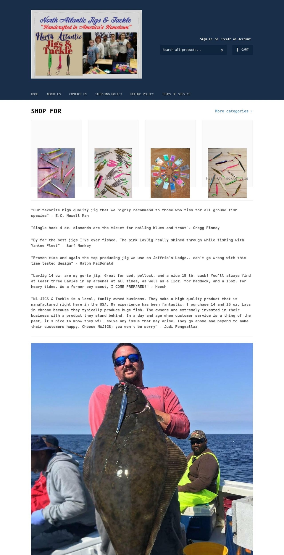 najigs.com — Shopify storefront screenshot