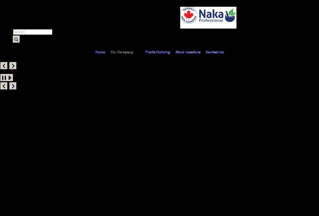 nakapro.com shopify website screenshot