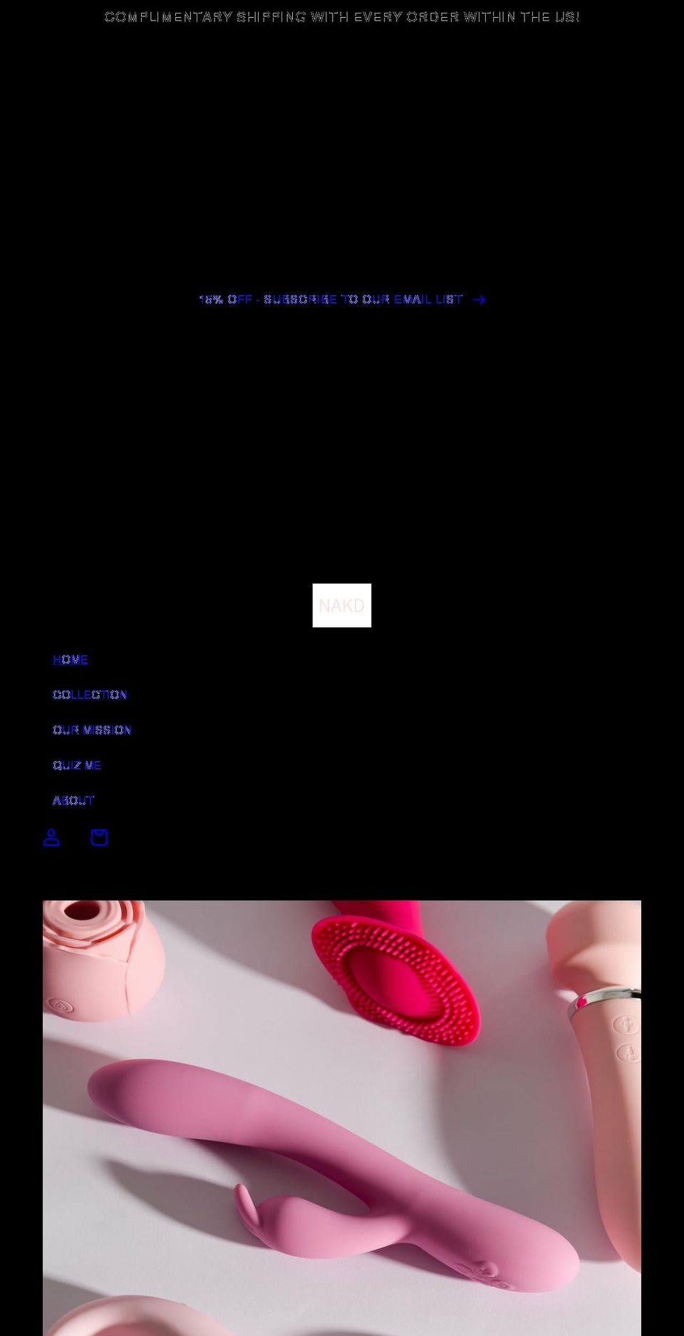 nakdshop.com shopify website screenshot
