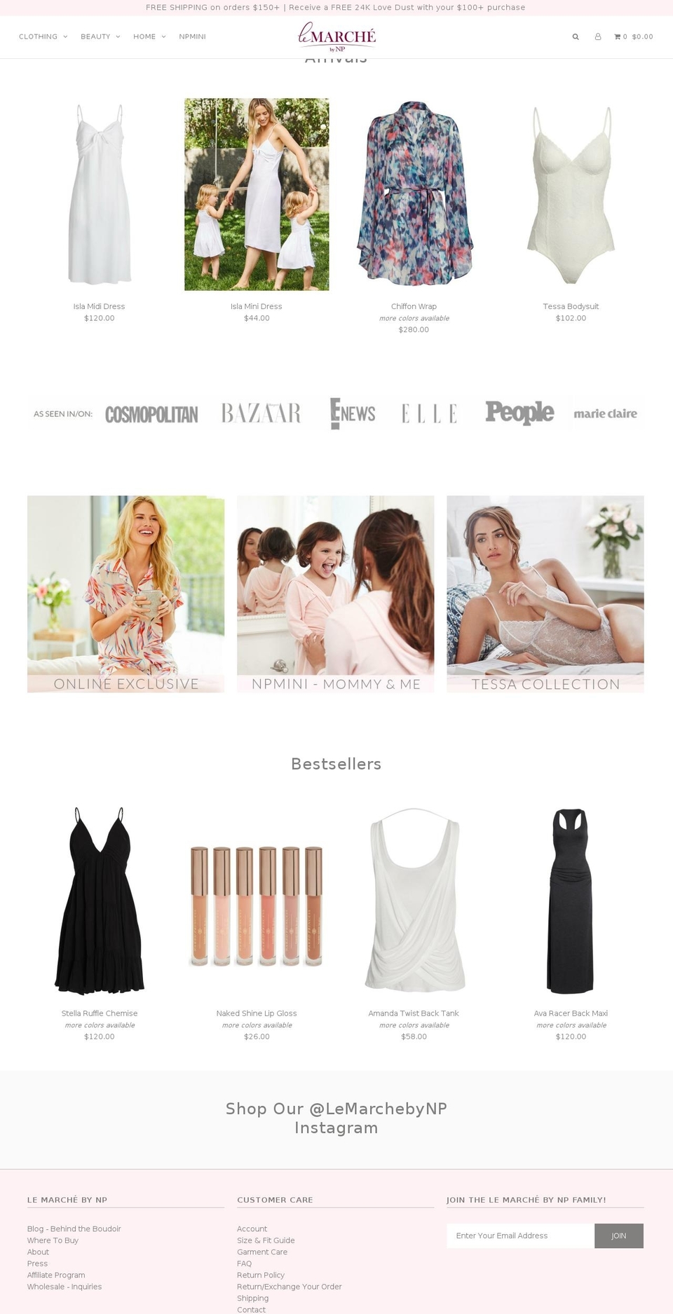 nakedprincess.com shopify website screenshot
