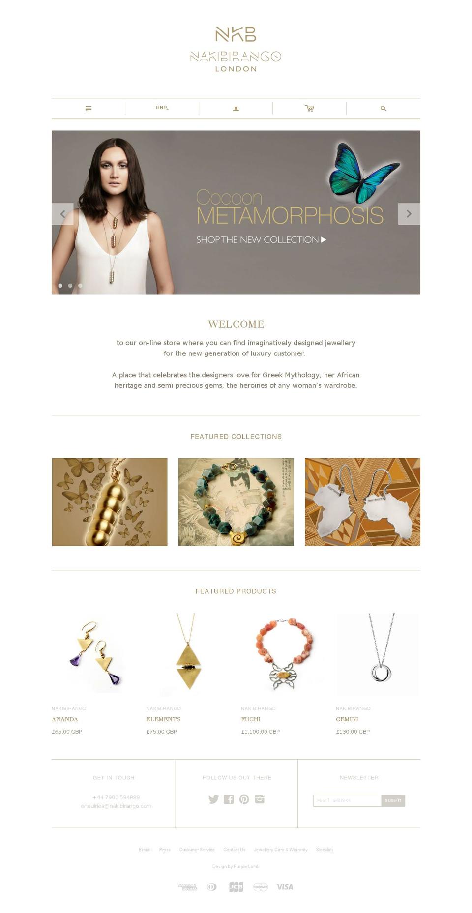 nakibirango.com shopify website screenshot