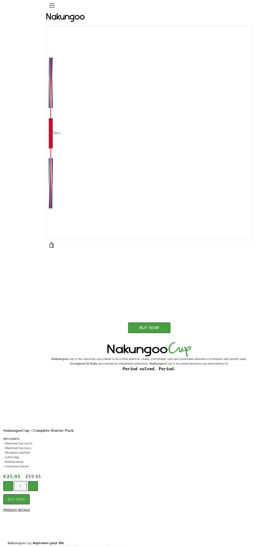 nakungoo.com shopify website screenshot