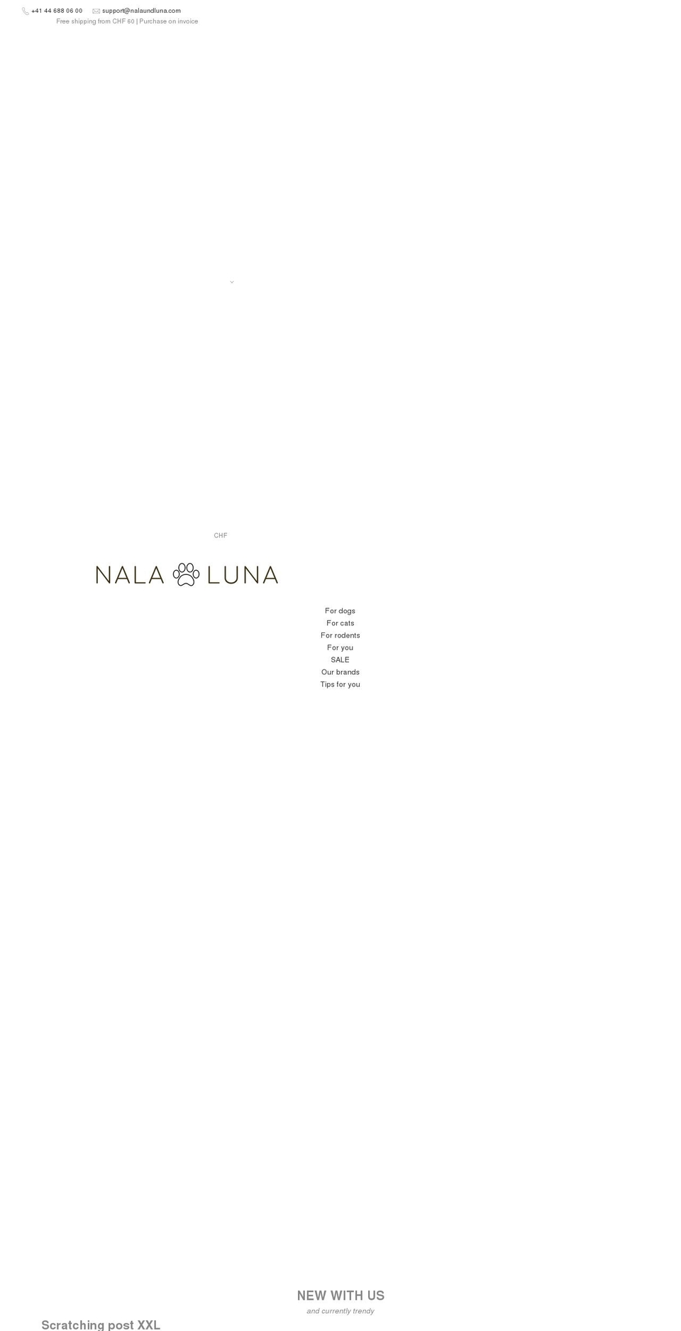 nalaandluna.com shopify website screenshot