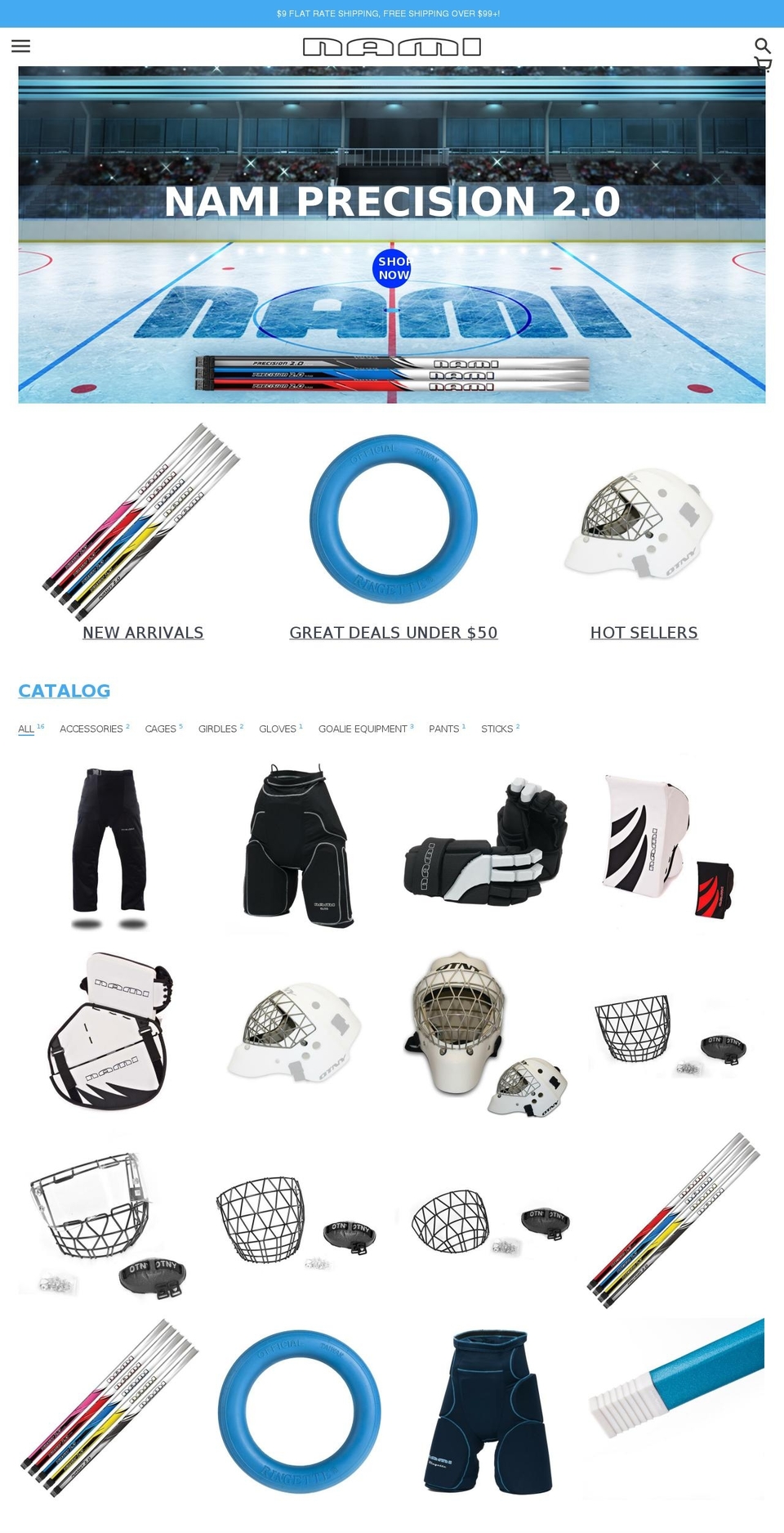 nami.ca shopify website screenshot
