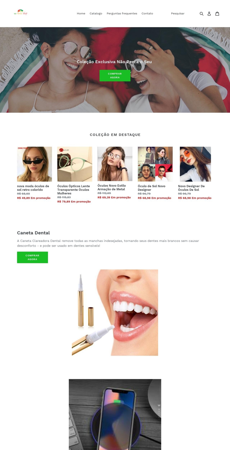 belle Shopify theme site example namodashop.com