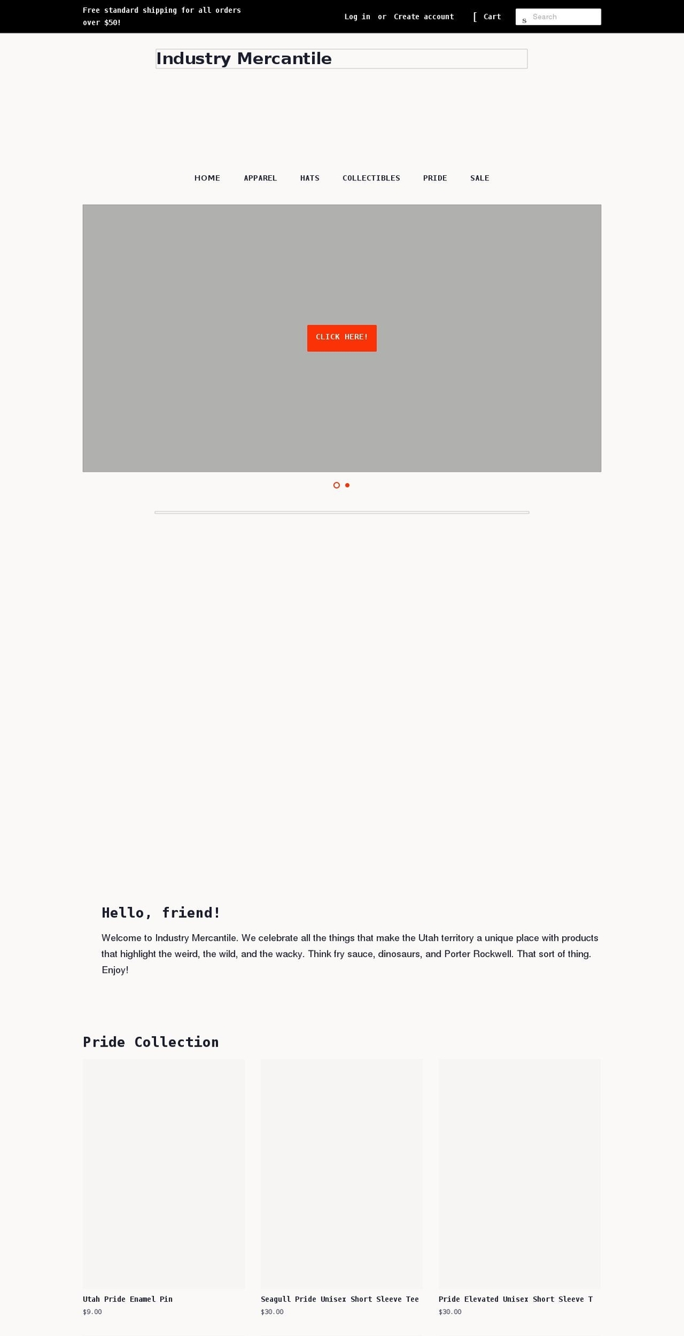 nanah.mx shopify website screenshot