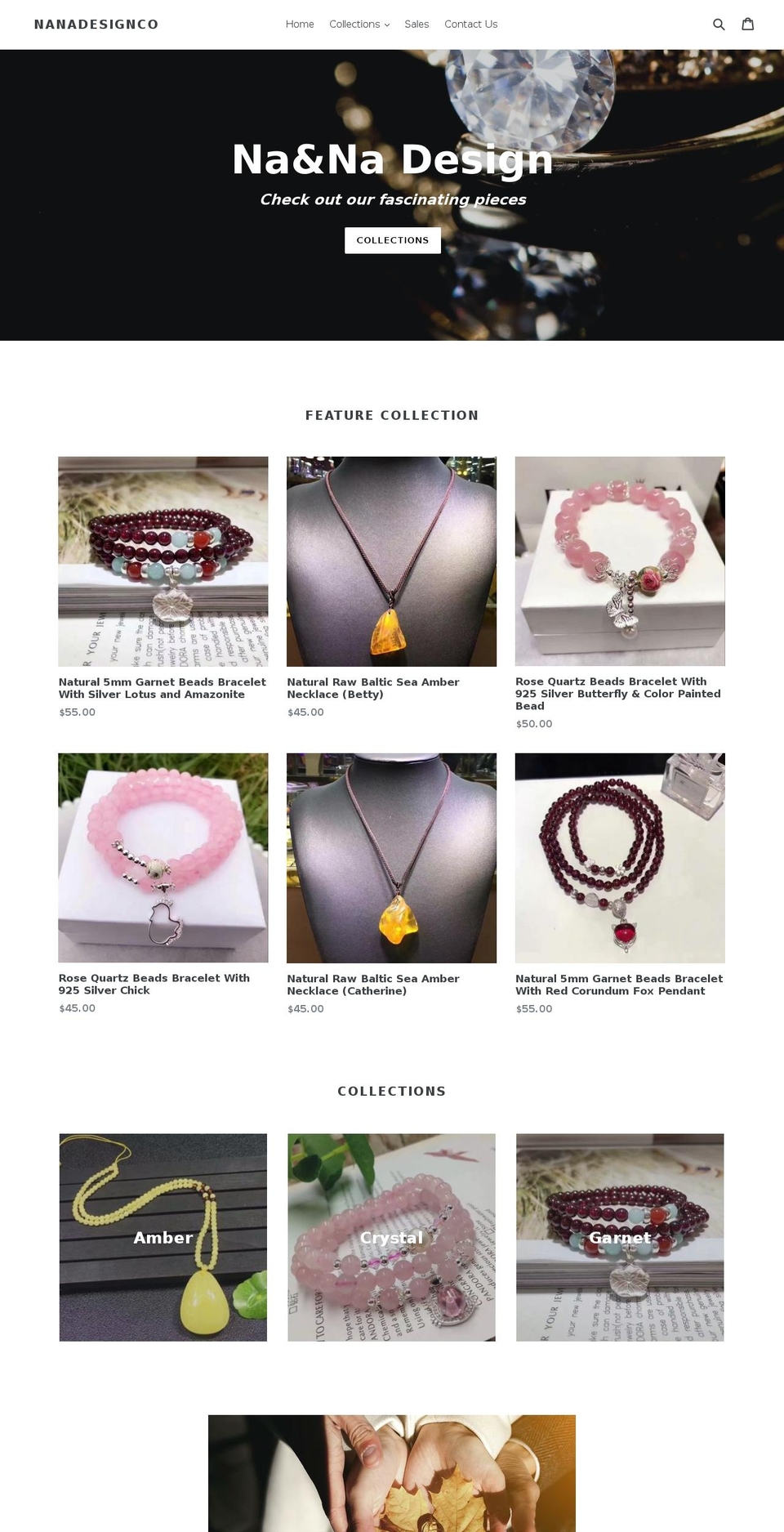 nanajewelrydesign.com — Shopify storefront screenshot