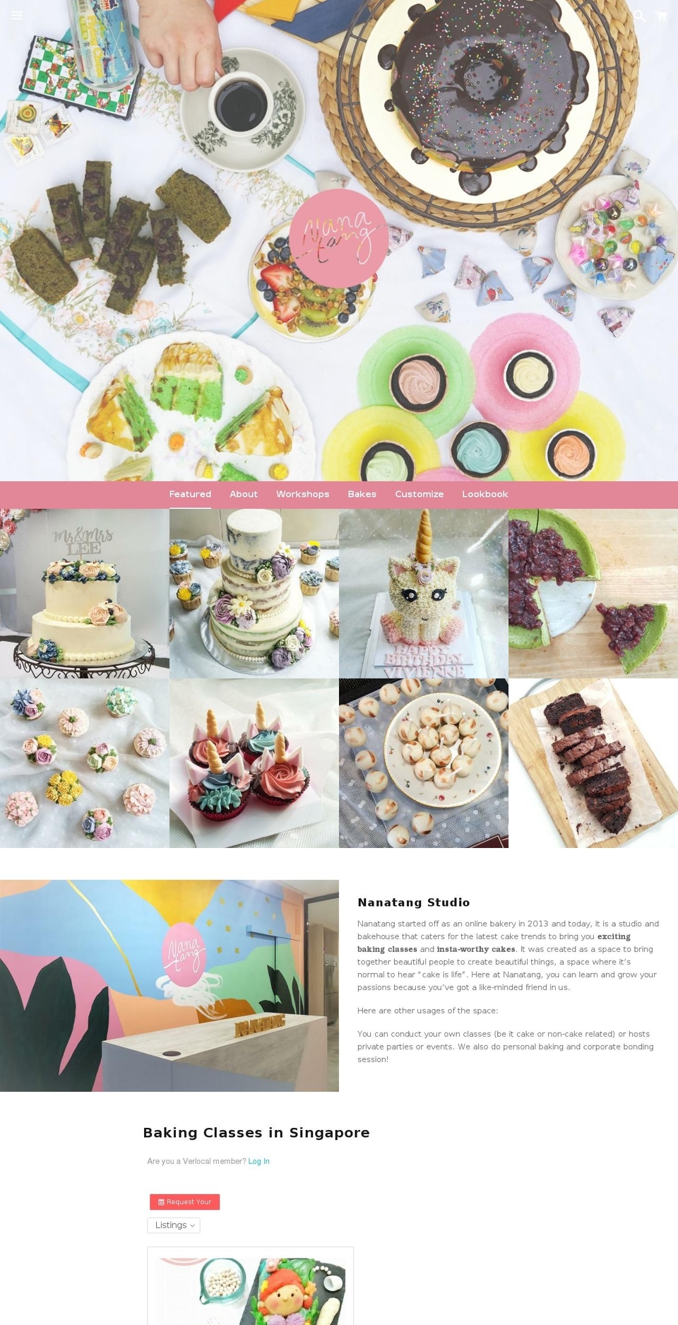 nanatang.com shopify website screenshot