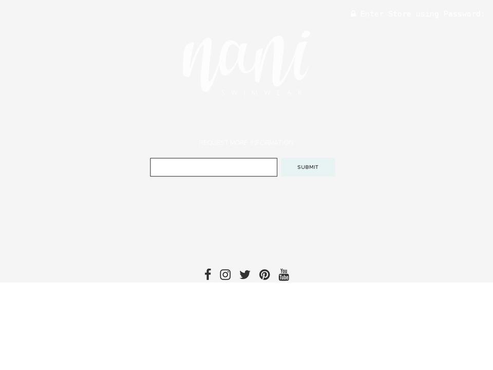 naniwholesale.com shopify website screenshot
