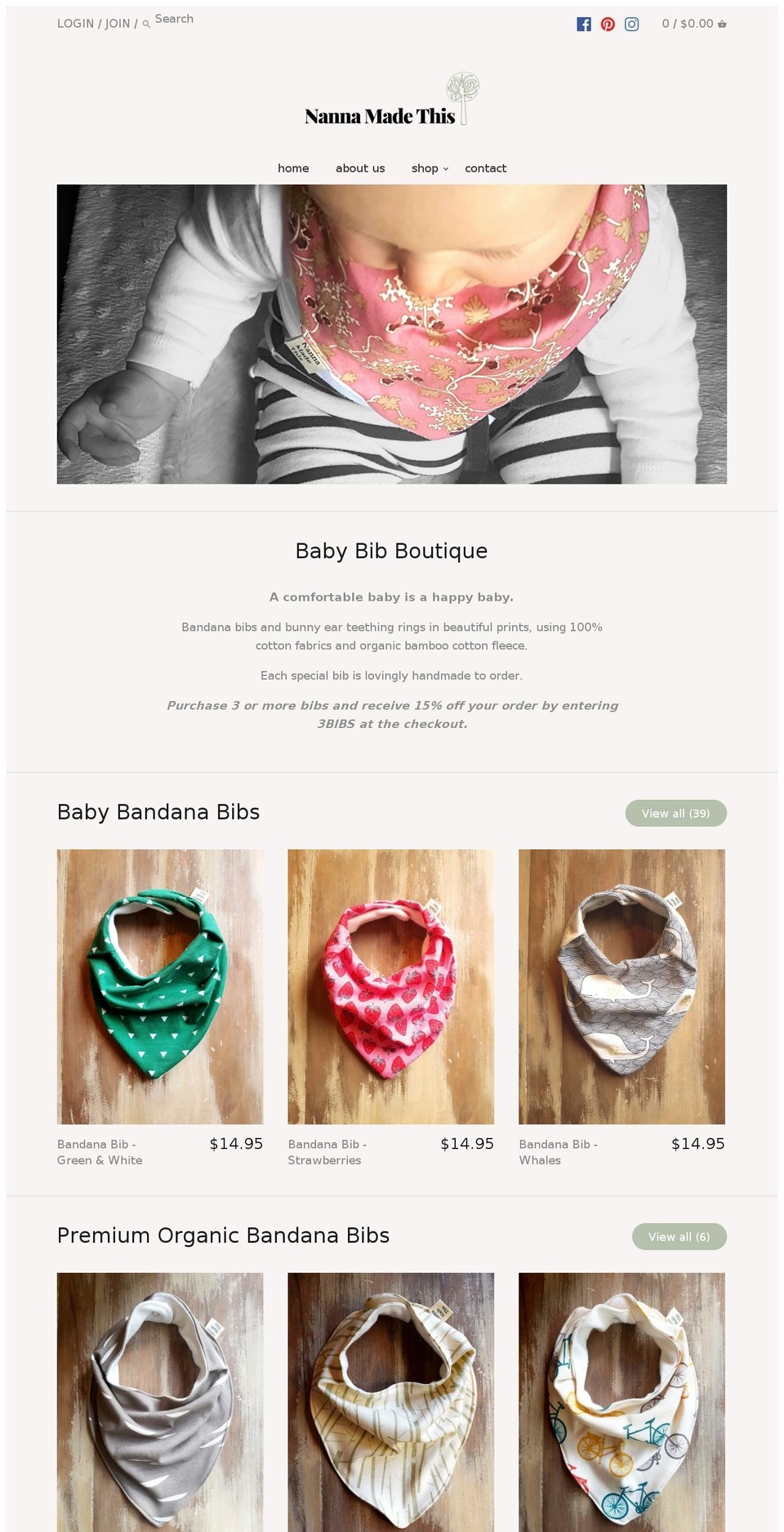 nannamadethis.com — Shopify storefront screenshot