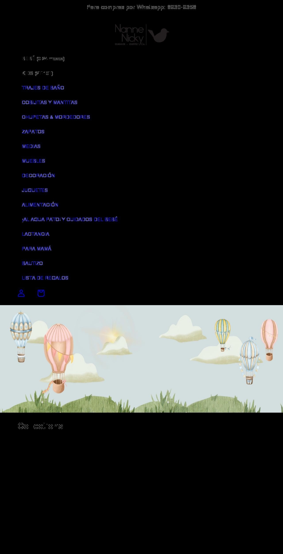 nanneandnickyco.com — Shopify storefront screenshot