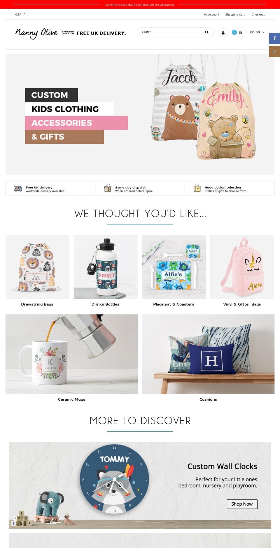 Fastor Petshop Shopify theme site example nannyolive.com