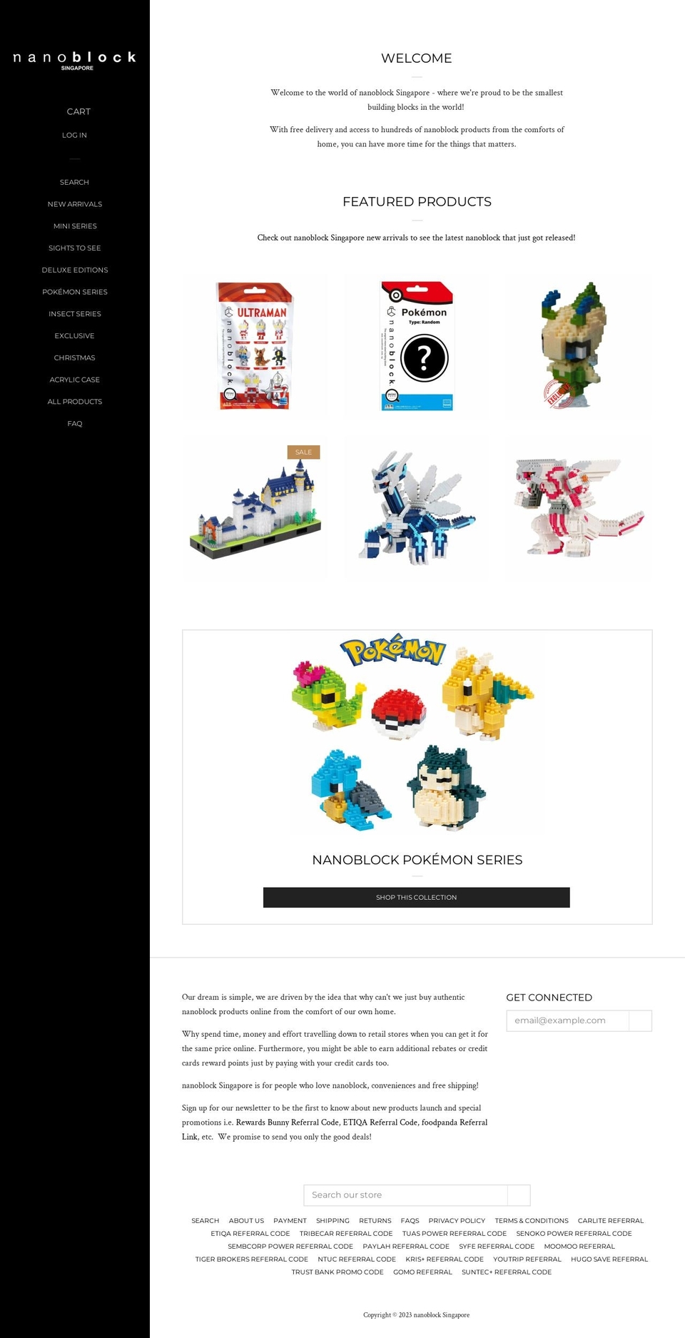 nanoblock.com.sg shopify website screenshot