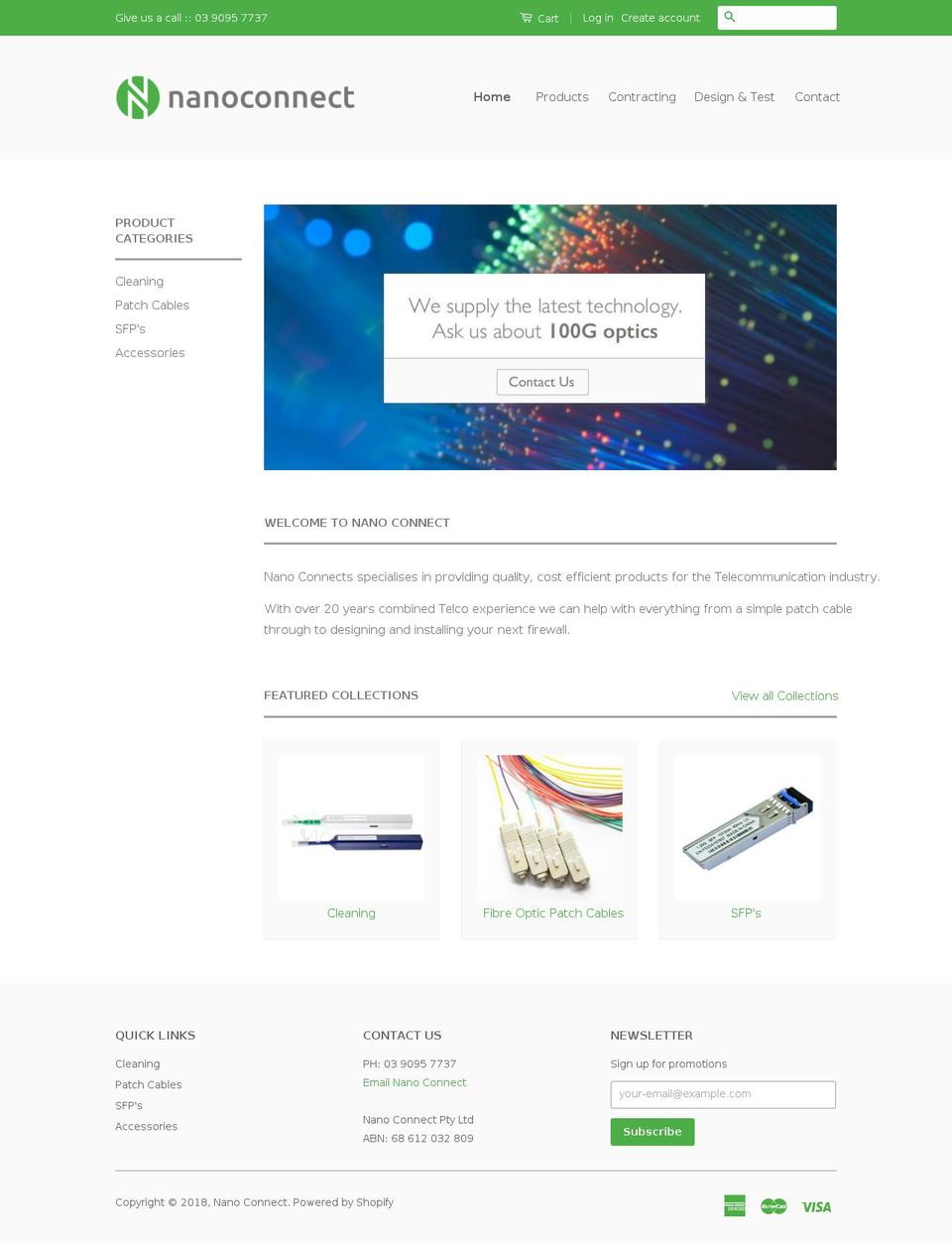 Copy of NanoConnect Shopify theme site example nanoconnect.com.au