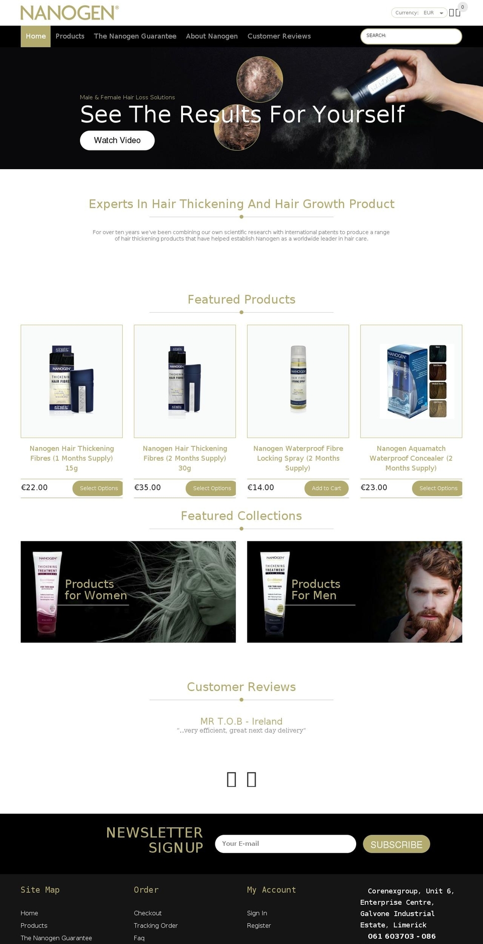 yourstore-v2-1-3 Shopify theme site example nanogen.ie