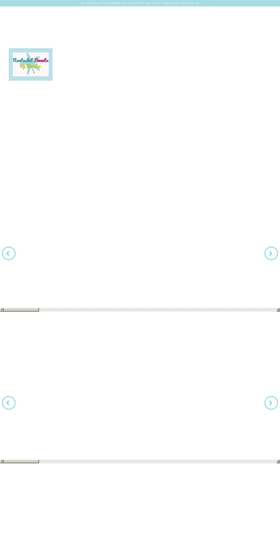 nantasketsweets.com shopify website screenshot