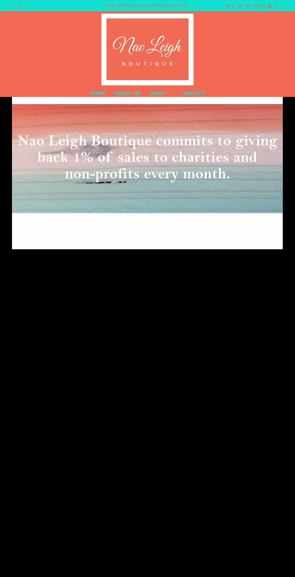naoleighboutique.com — Shopify storefront screenshot
