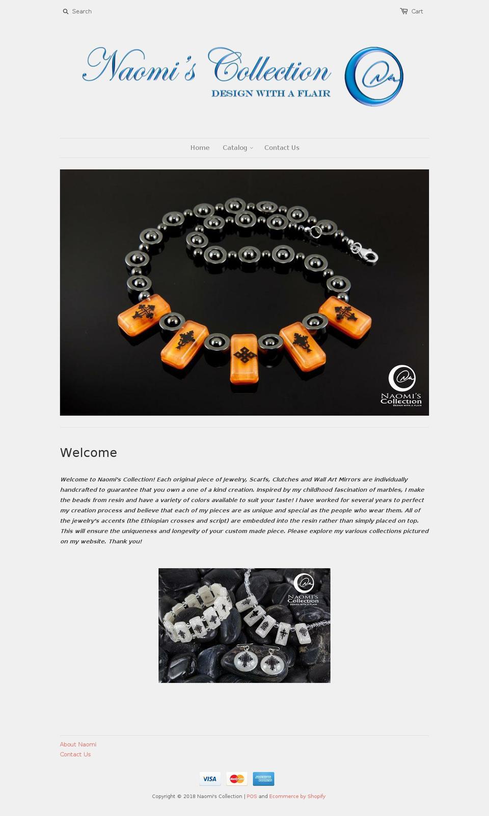 naomiscollection.com — Shopify storefront screenshot