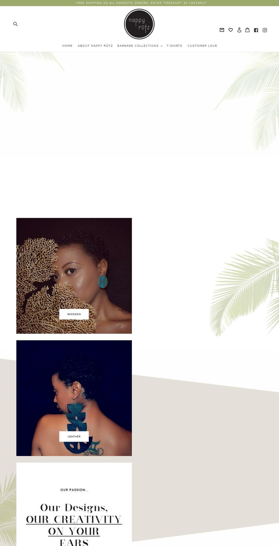 nappyrutz.com — Shopify storefront screenshot