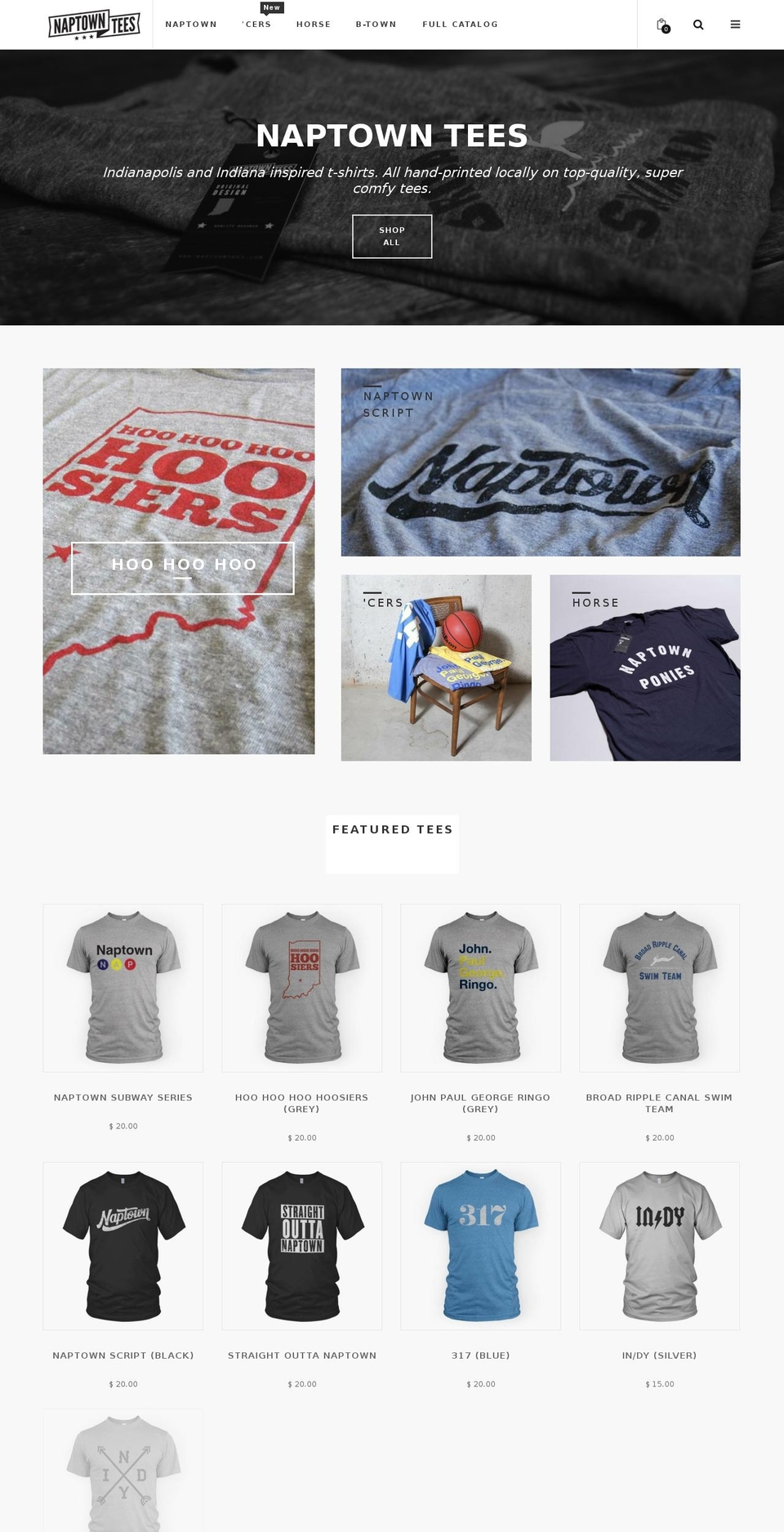 owlshop-v-1-1 Shopify theme site example naptowntees.com