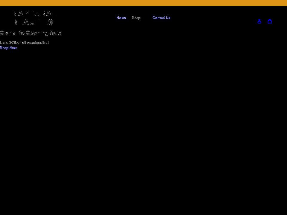 napturalbeauties.com shopify website screenshot