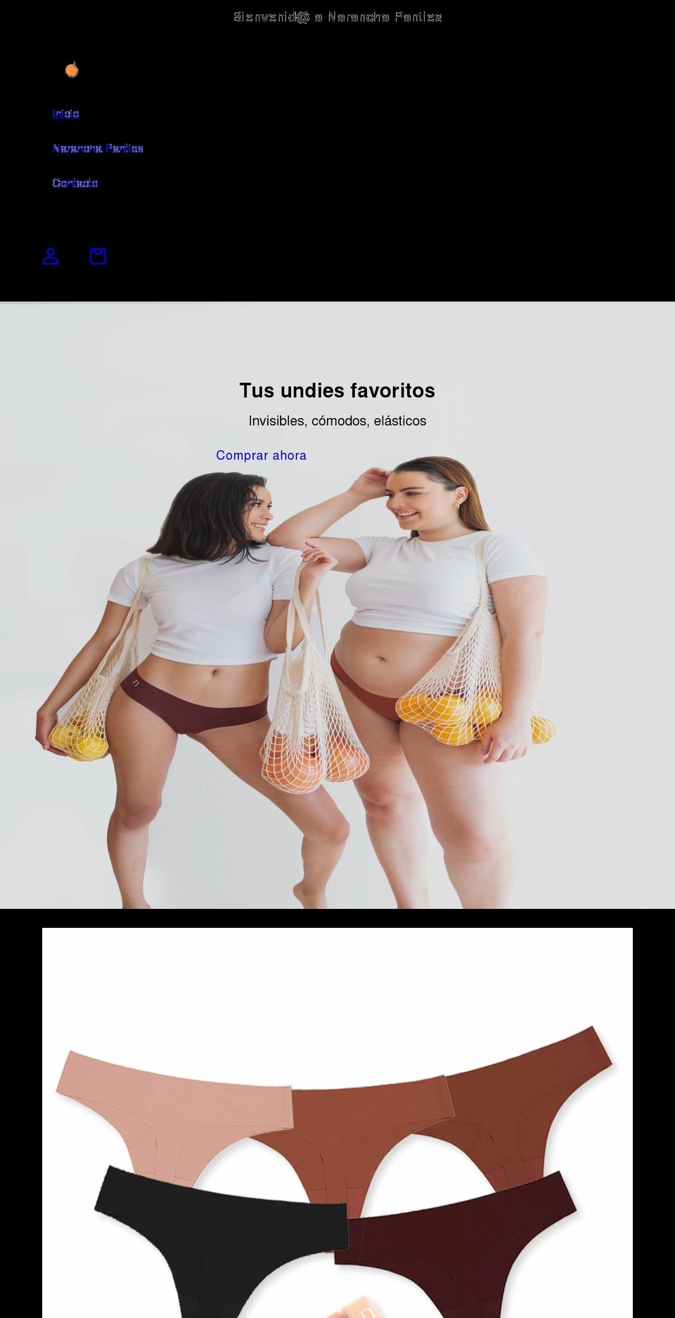 narancha.com shopify website screenshot