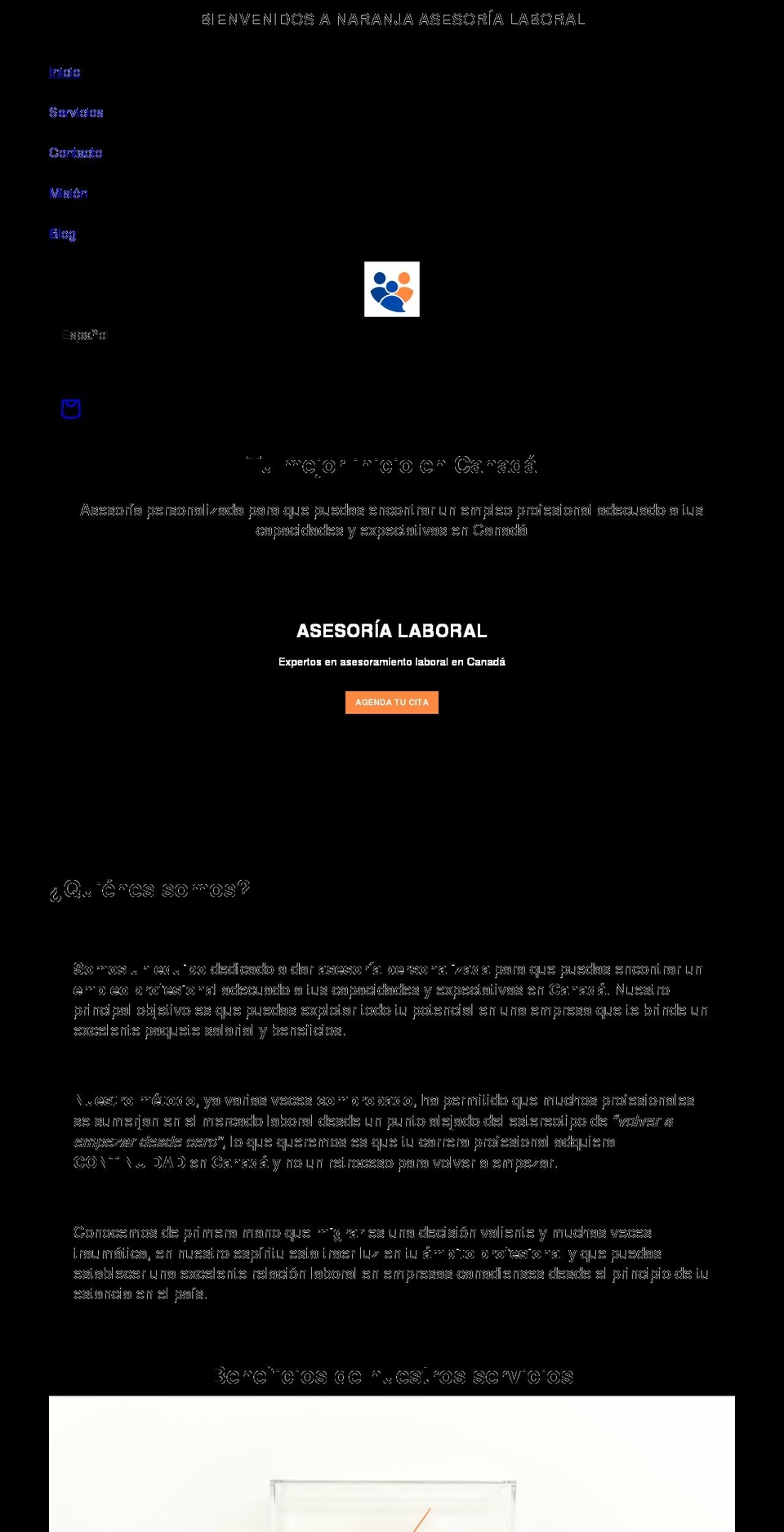 naranja.ca shopify website screenshot
