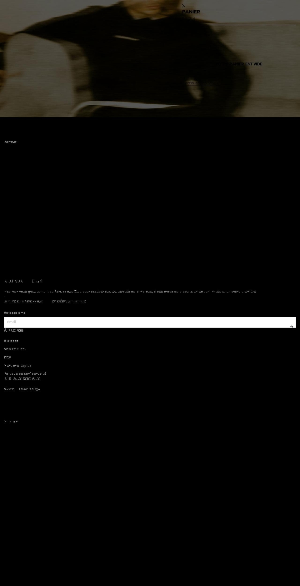 narcissique-store.com shopify website screenshot