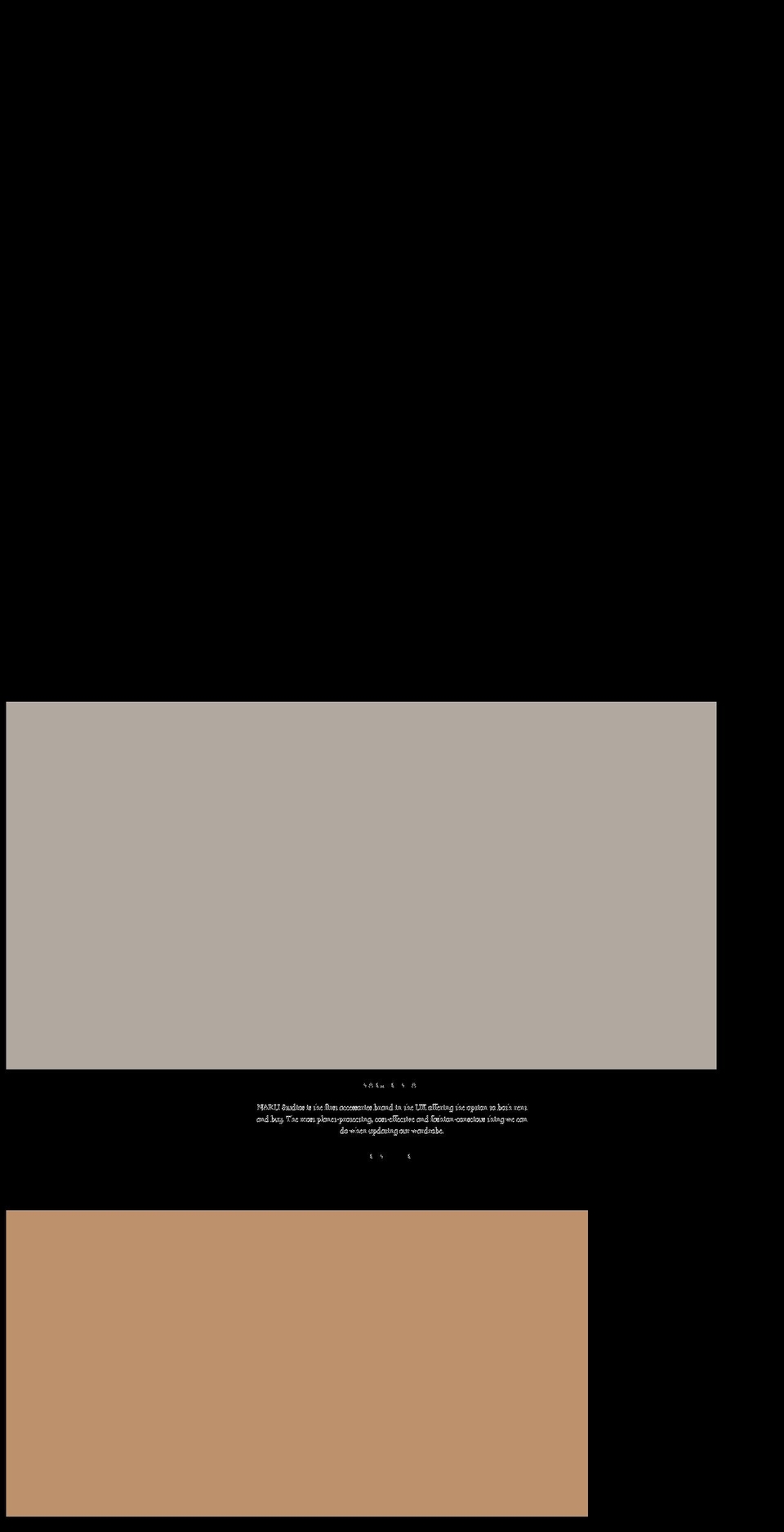 narustudios.com shopify website screenshot